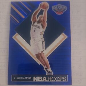 Z. Williamson NBA Hoops Blue Scope #78/99